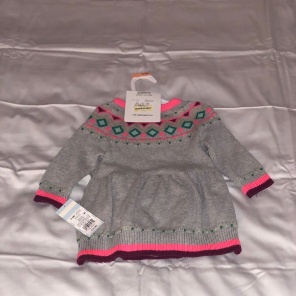 6/9 month knitted dress - Picture 3 of 6